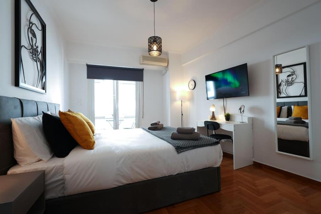 Syntagma Square, 70Sqm Pentelis Sunny Apartment Atena Exterior foto