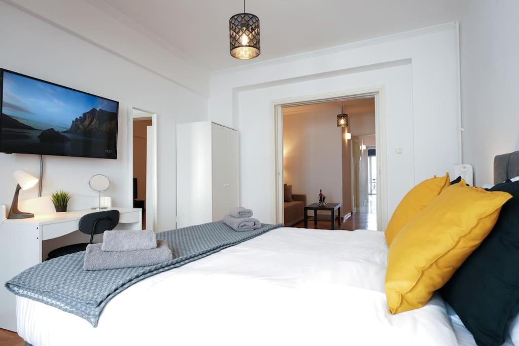 Syntagma Square, 70Sqm Pentelis Sunny Apartment Atena Exterior foto